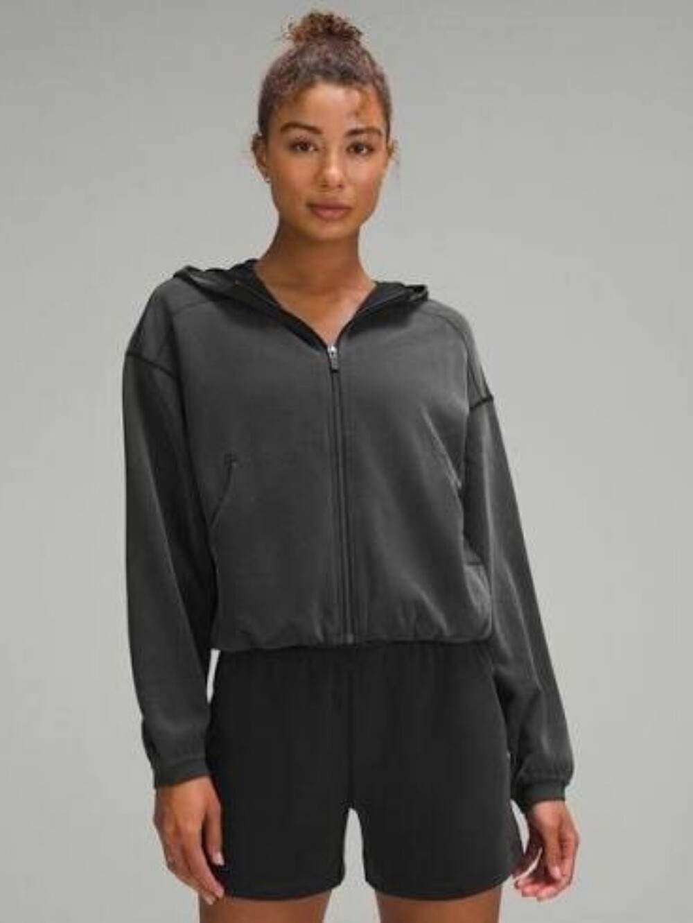 Lululemon Softstreme Full-Zip Hoodie Black Size 6